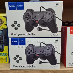 Hoco Wired Game Controller USB-A for PC 1.5m Cable Length, 2 Joysticks
