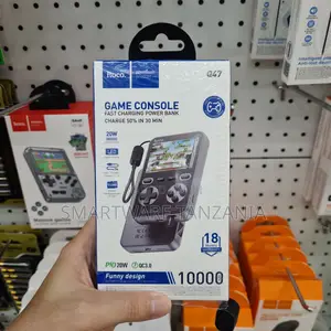 Hoco Game Console Power Bank, 10000mAh, 20W Fast Charging, USB-C