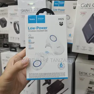 Hoco HI25 Low-Power Wireless Doorbell Set, 60 Melody, 150m Range