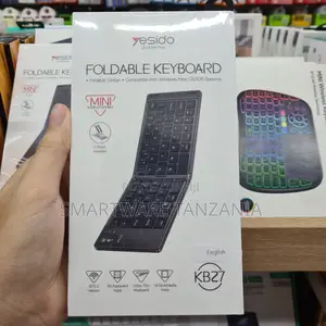 Yesido Foldable Keyboard, Bluetooth 5.0, 65 Keys, Ultra-Thin Design