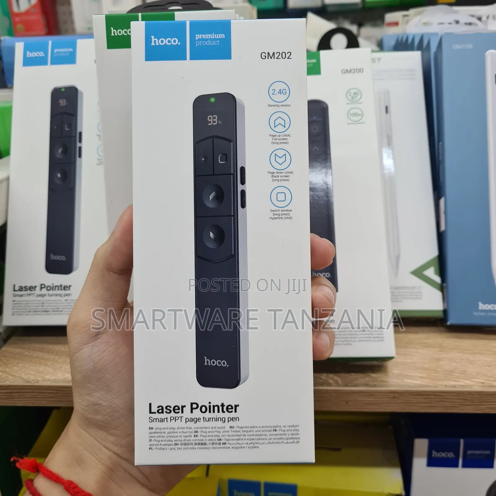 Hoco GM202 Laser Pointer With 2.4GHz Wireless Technology for PPT