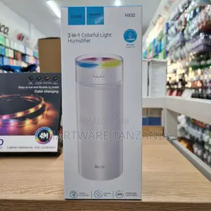 Hoco HX32 2-in-1 Colorful Light Humidifier With 1800mAh Battery