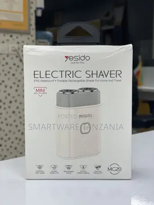 Yesido Electric Shaver, IPX5 Waterproof, Rechargeable, 3200 RPM, MG20