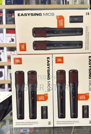 JBL EasySing Mics Two Wireless Karaoke Microphones