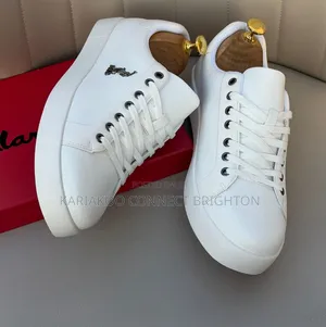 Prime White Platform Sneakers