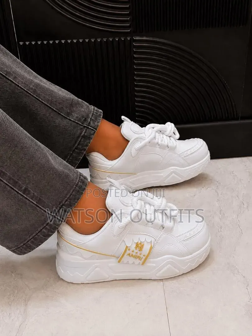 Women's Leather Sneakers or Shoes 4 Colours AMIRI Brand