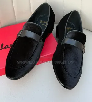 Velvet Monk Strap Loafers