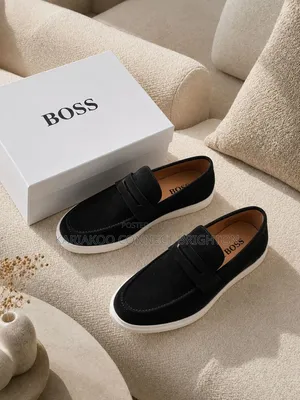 Suede Penny Loafers Jal Luxury