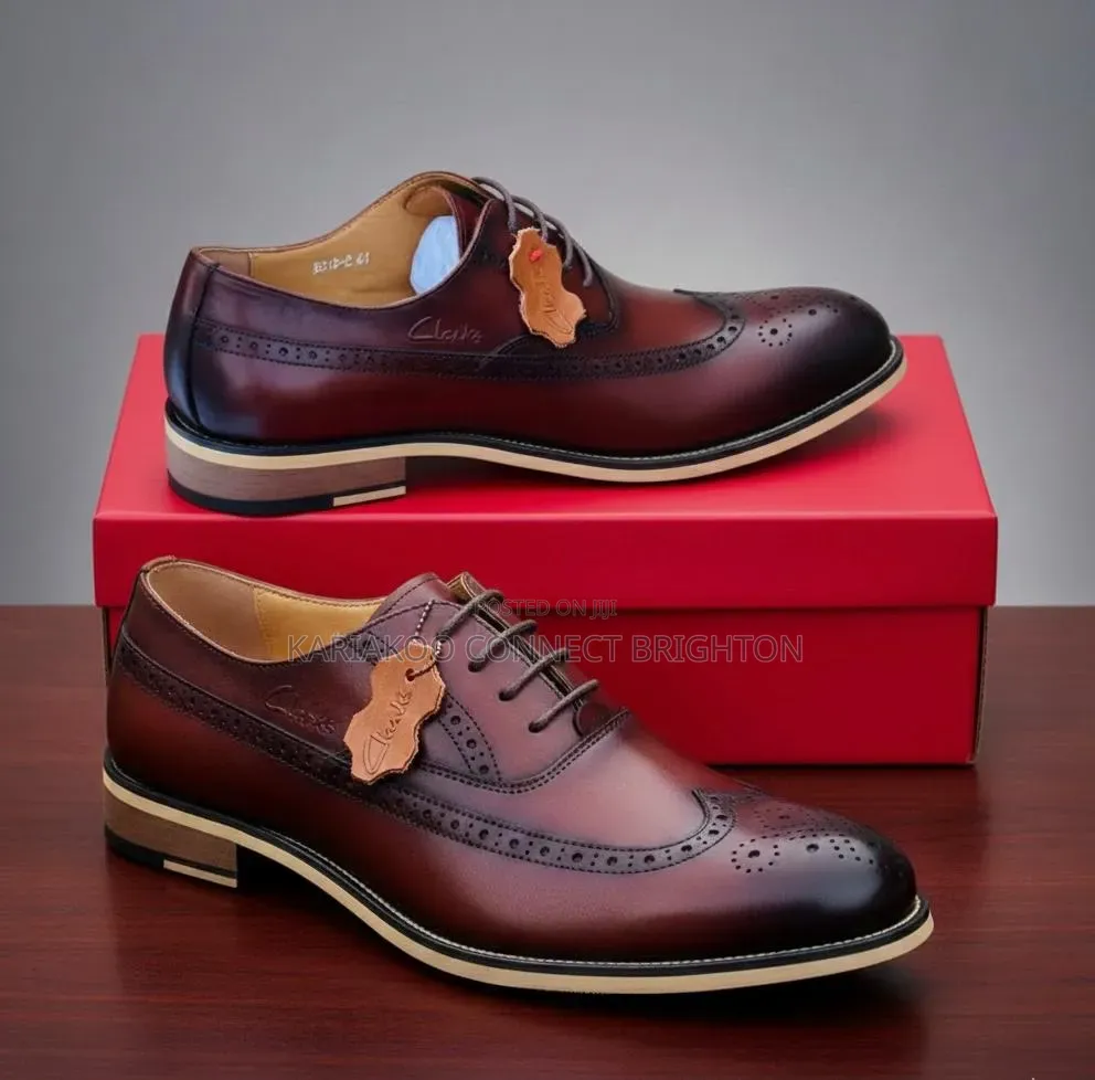 Brogue Oxford Dress Shoes