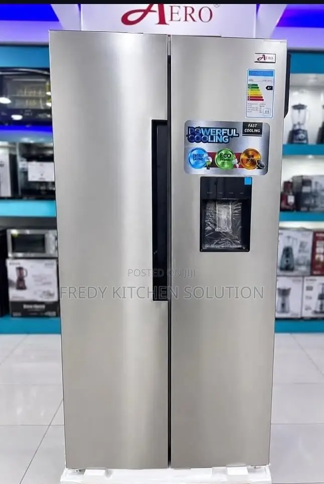 Aero Side by Side Refregator With Water Dispenser 450l
