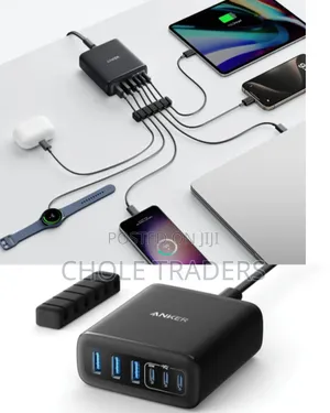 Anker 6 Ports Multi-Device Ultra Fast Charging (Anker Desktop Charger)