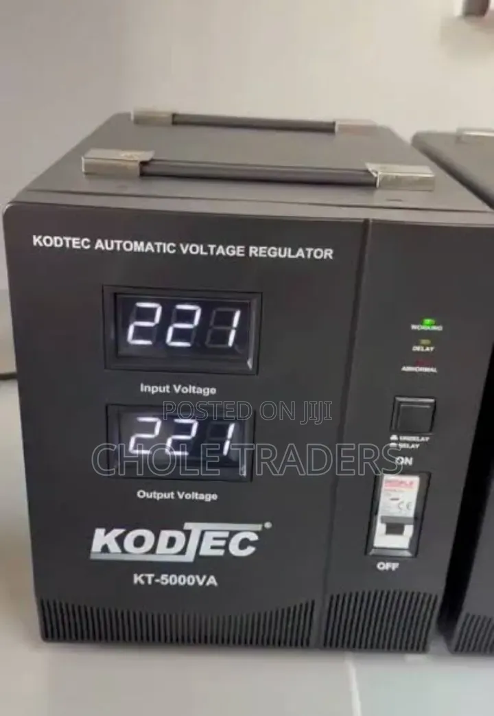 5000va Kodtec Automatic Voltage Regulator / Stabilizer