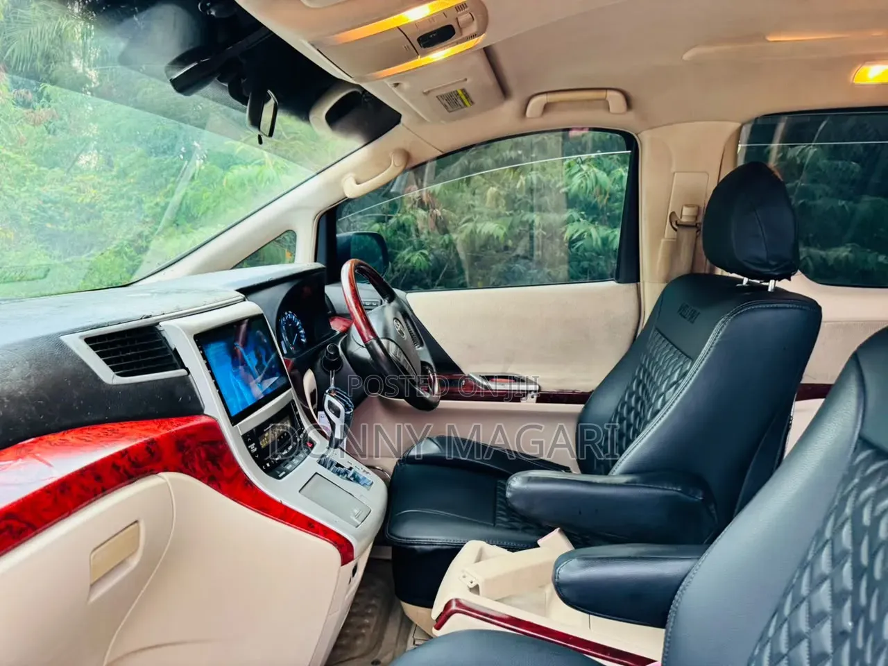 Toyota Vellfire 2008 Black