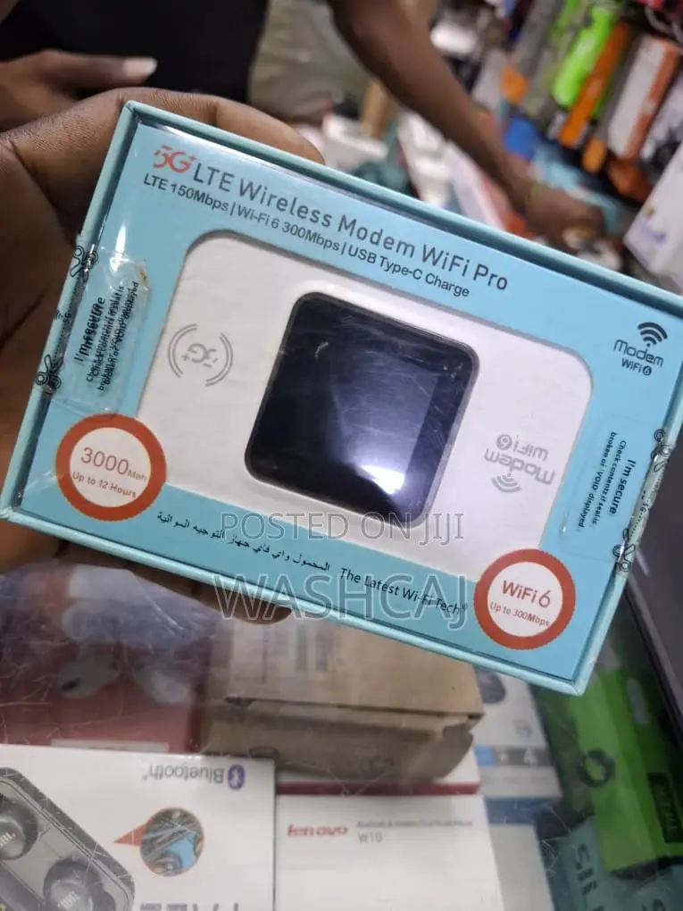 5G LTE Wireless Modem WiFi Pro With Wi-Fi 6 and USB Type-C Charge