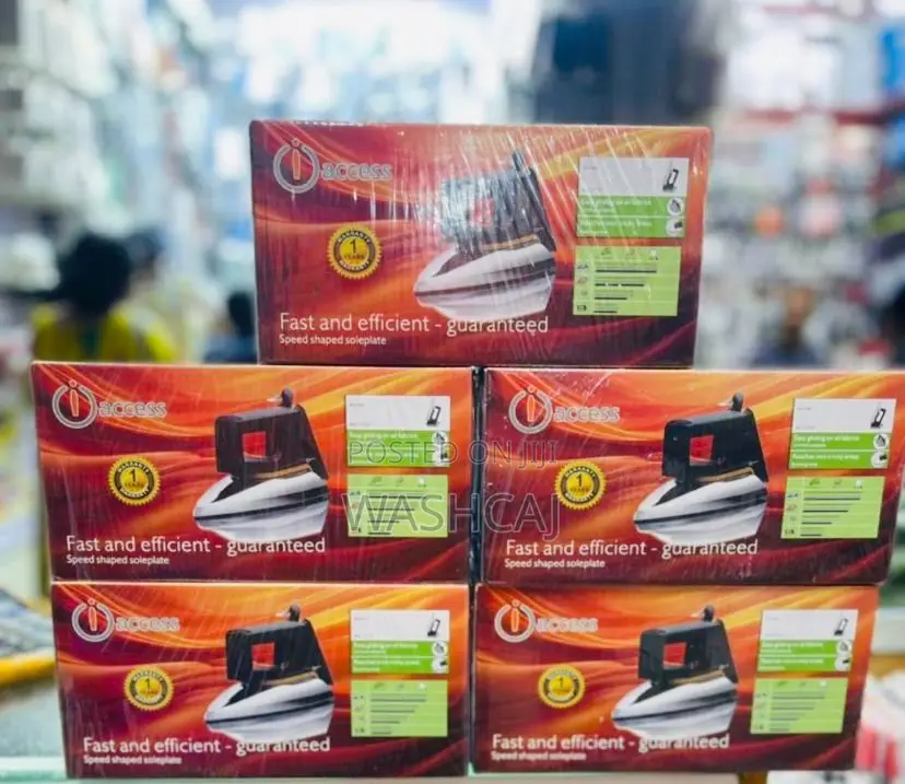Access Fast and Efficient Dry Iron With Speed Shaped Soleplate