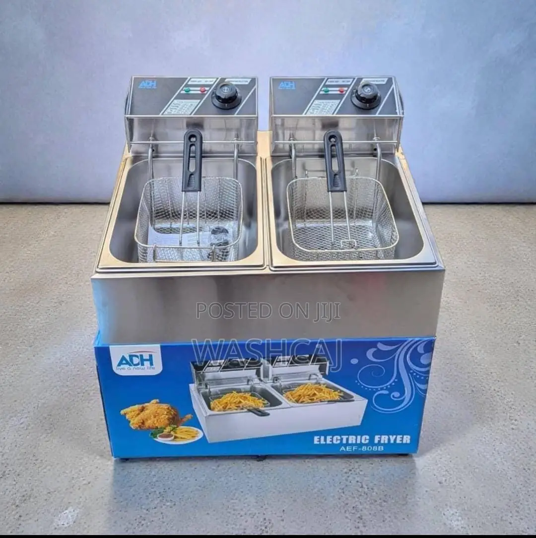 ACH AEF-808B Dual Tank Electric Deep Fryer