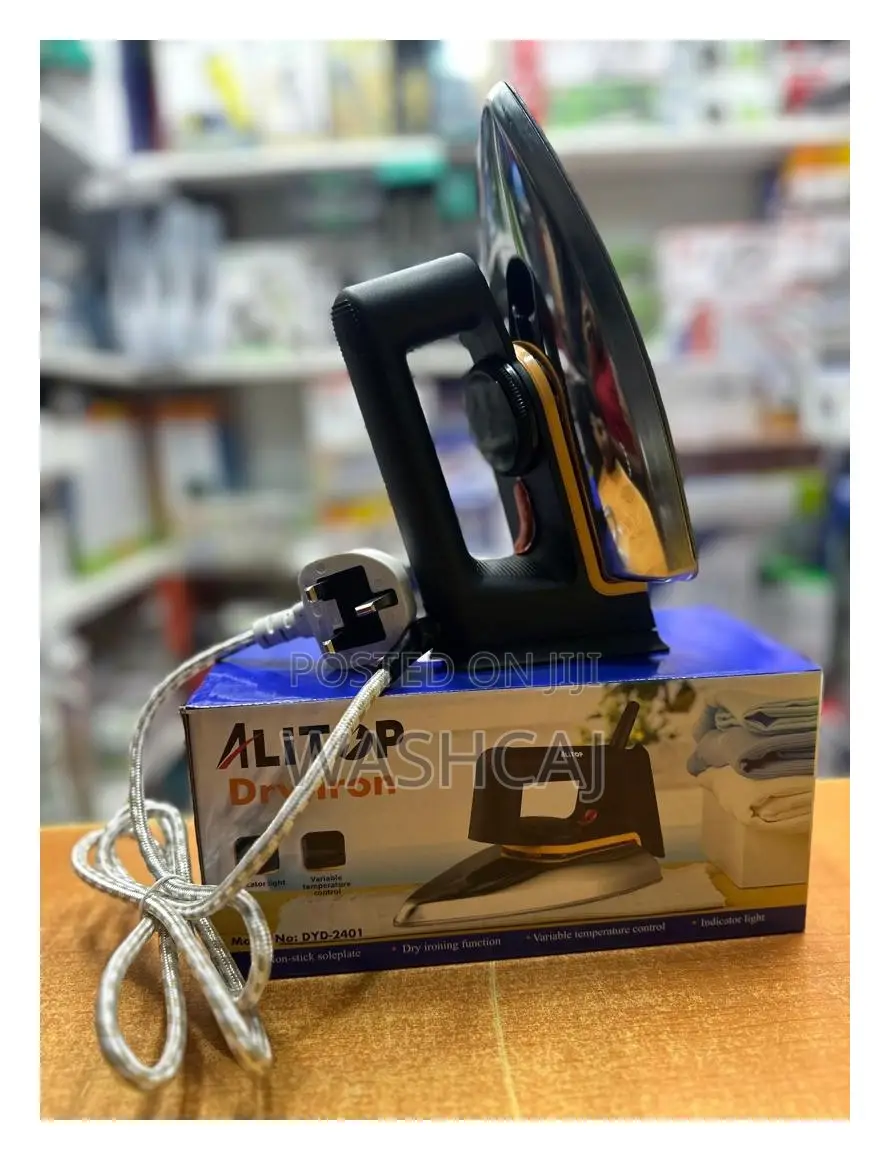 ALITOP Dry Iron DYD-2401 With Non-Stick Soleplate
