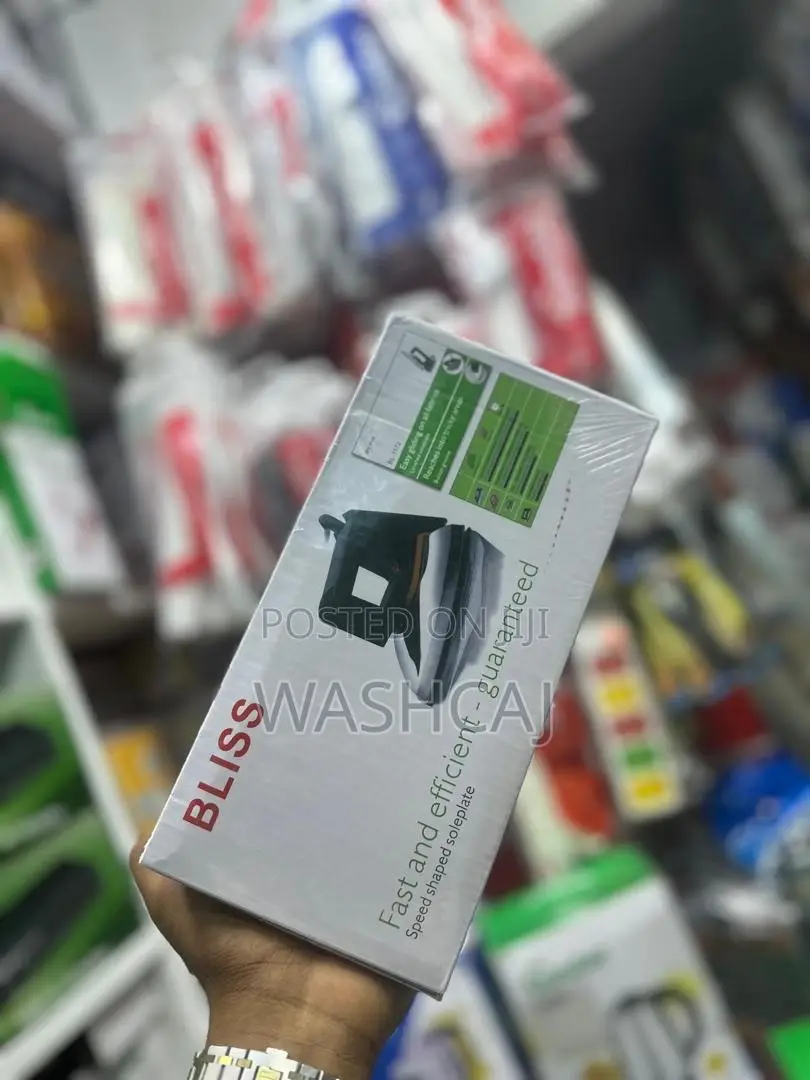 Bliss BL-1572 Fast and Efficient Iron With Speed Shaped Soleplate