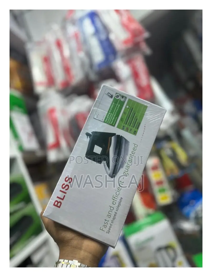 Bliss BL-1572 Fast and Efficient Iron With Speed Shaped Soleplate