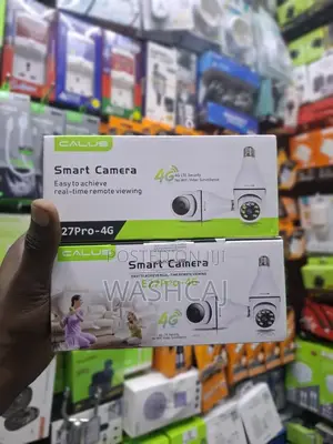 CALUS E27Pro-4g Smart Camera - 4G LTE Security No-WiFi Video Surveilla