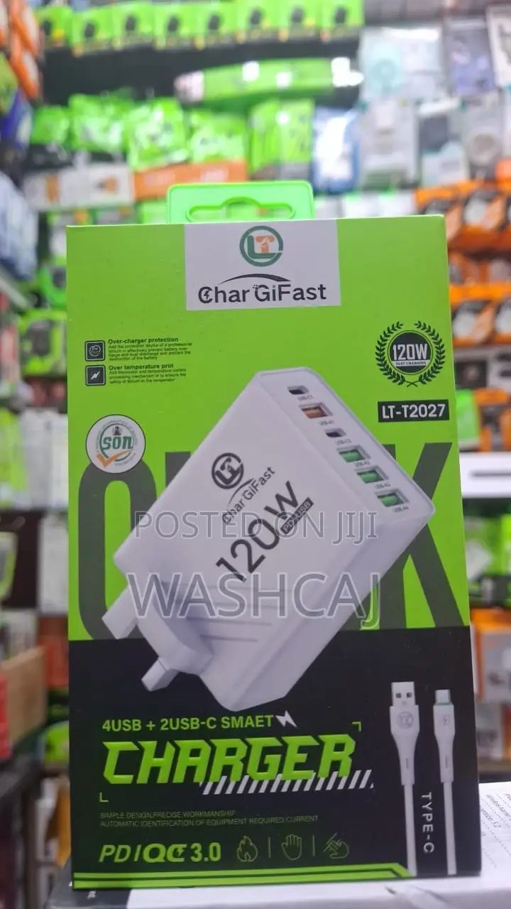 CharGiFast 120W PD+USB Smart Charger