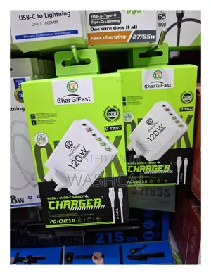 Char GiFast LT-T2027 120W 4usb+2usb-C Smart Charger