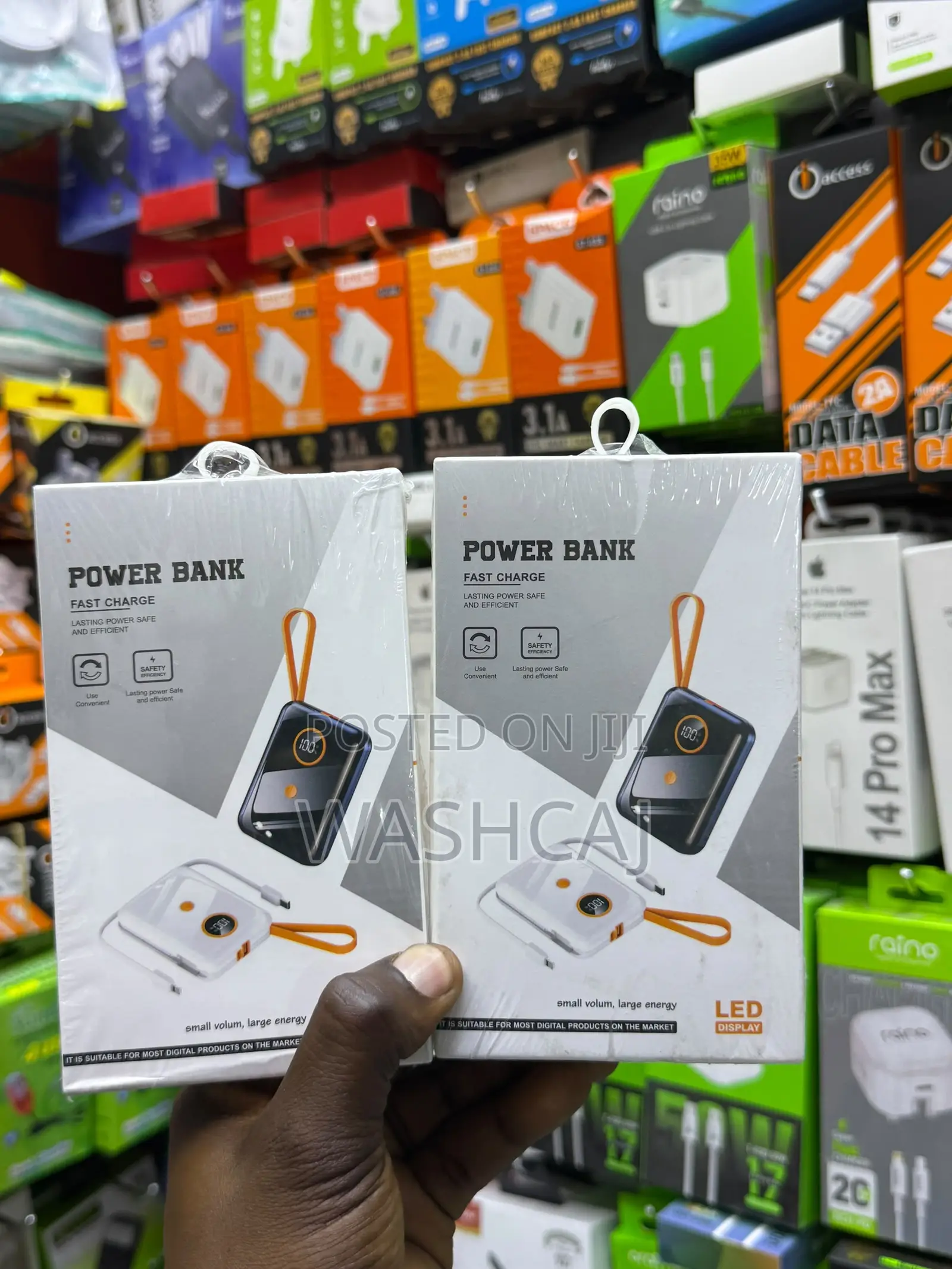 Fast Charge Power Bank With LED Display