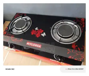 Florsa Spark 30C Double Burner Infrared Gas Cooker