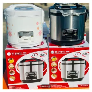 HappyHome Automatic Rice Cooker 2.2L 900W (White/Stainless Steel)