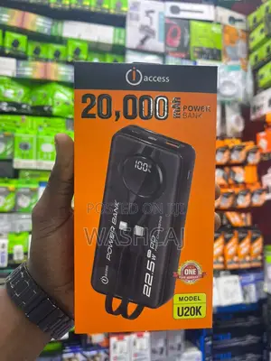 iAccess 20000mAh Fast Charging Power Bank