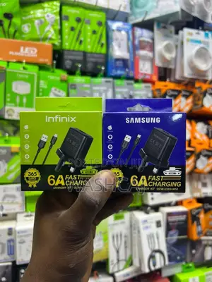 Infinix Samsung 6A Fast Charging Kit With Charger and Cable