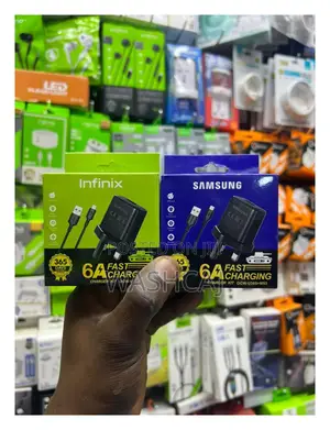Infinix Samsung 6A Fast Charging Kit With Charger and Cable