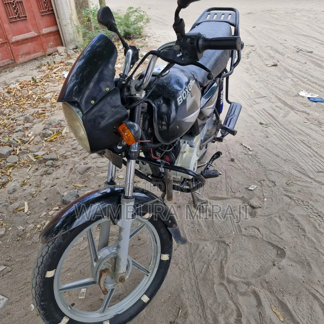 Bajaj Boxer 125 2025 Black