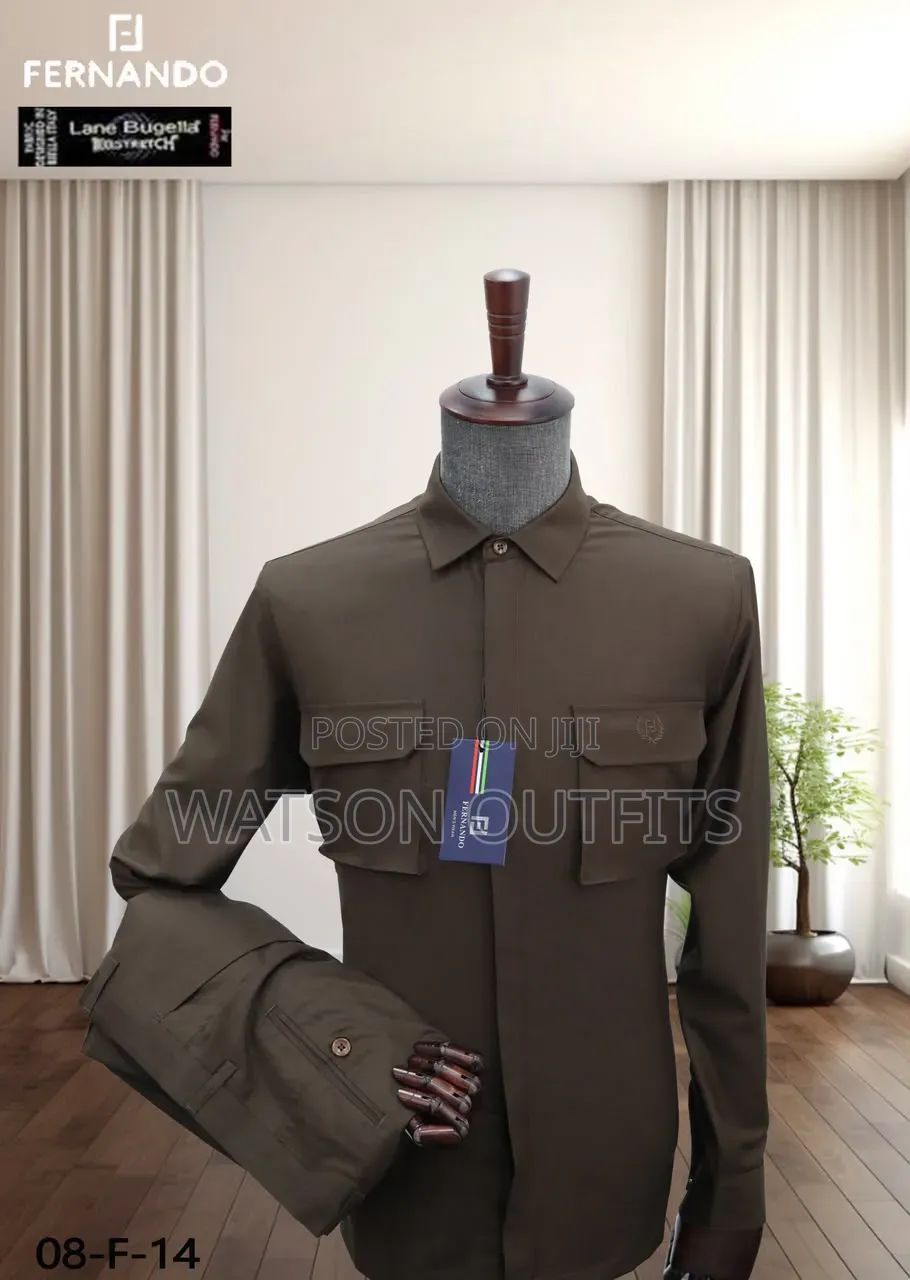 Fernando Brand Safari Suits More Than 9 Colours for Men's