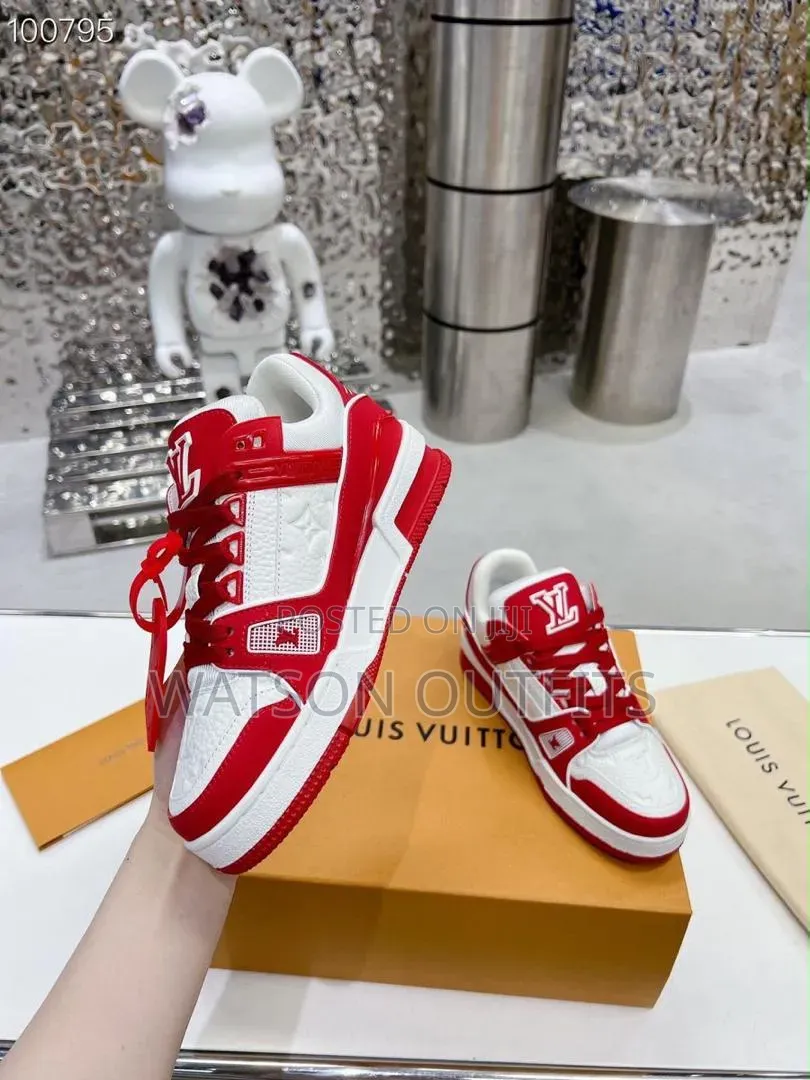 Men's Leather Shoes LV BRAND 4 COLOURS