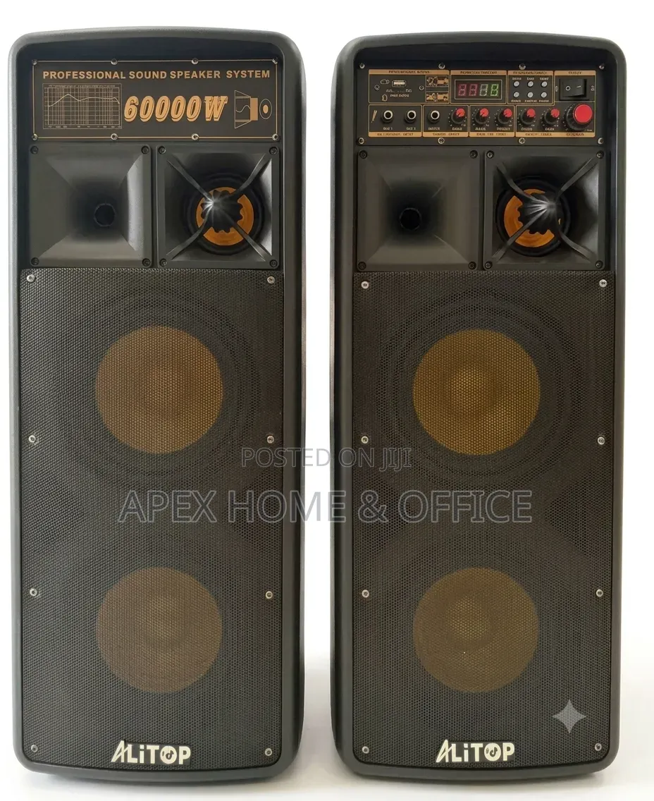 Alitop Proffesional Speaker Sp 8801(60000W)