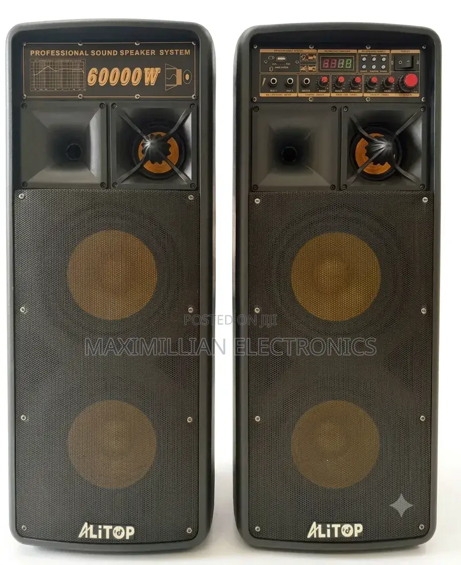 Alitop Proffesional Speaker Sp 8801(60000W)