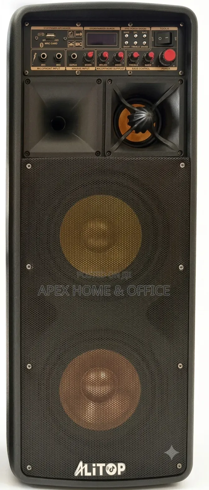 Alitop Proffesional Speaker Sp 8801(60000W)