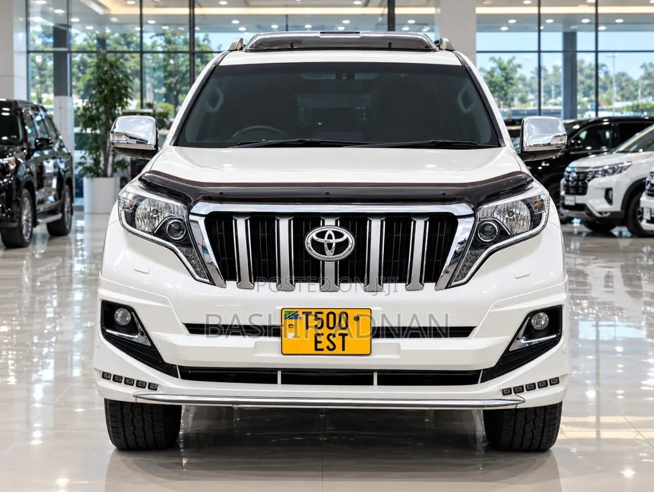 Toyota Land Cruiser Prado 2.8 2017 White