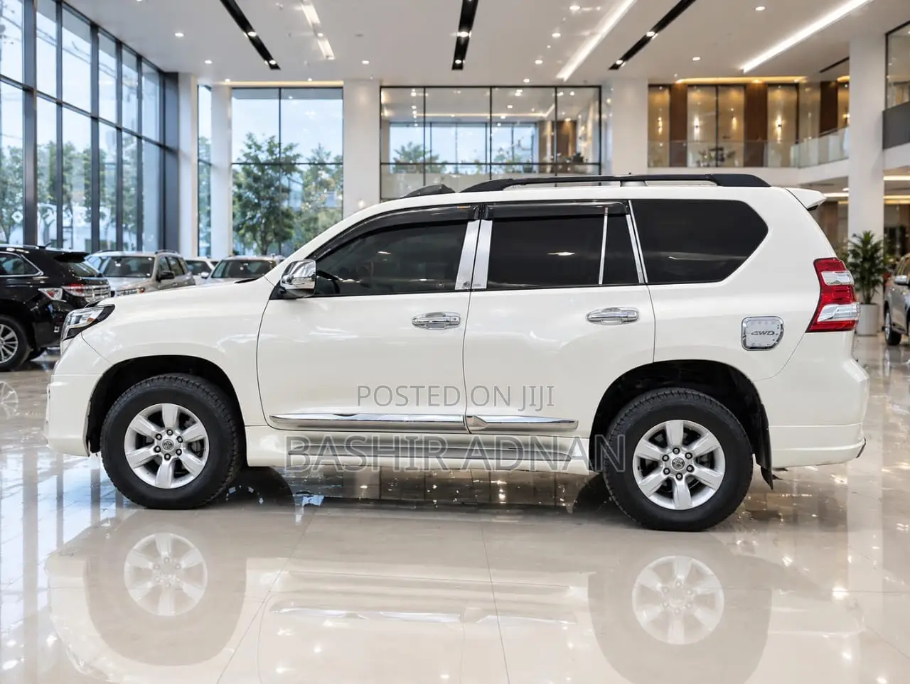 Toyota Land Cruiser Prado 2.8 2017 White