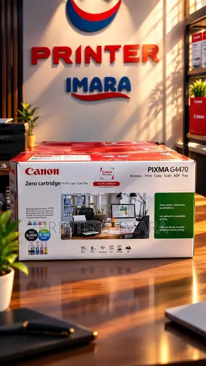 Canon Printer Pixma G4470 Fax Adf
