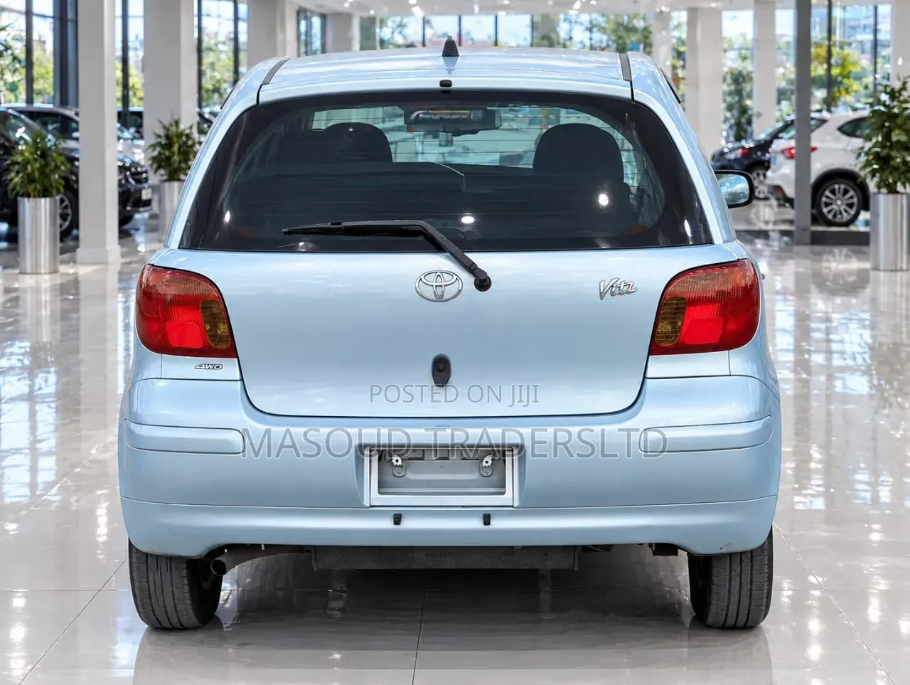 Toyota Vitz 1.0 FWD 5dr 2004 Blue