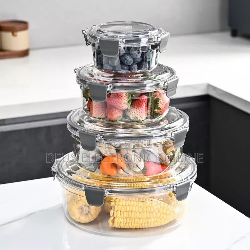Spices Food Container 4 PCS Round, Other 3pc 35,000