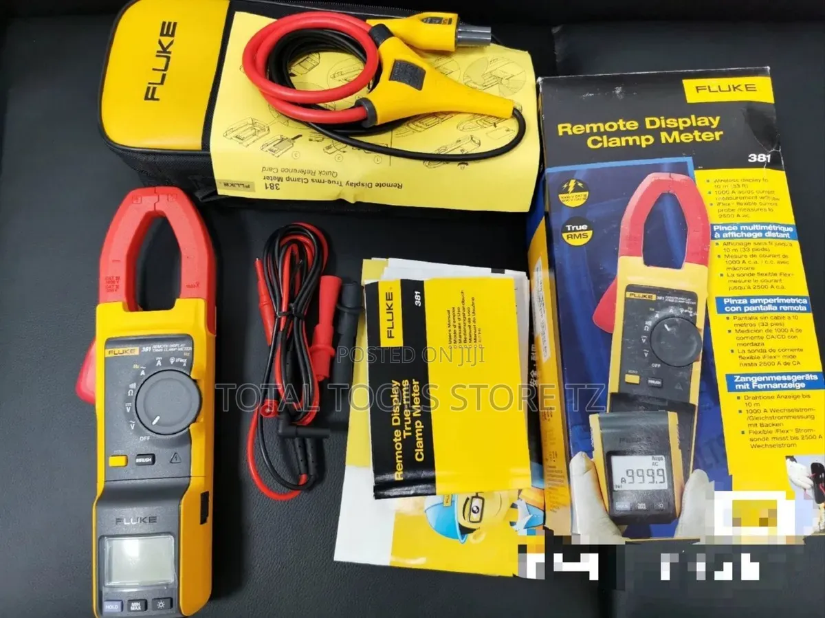 Fluke 381 Remote Display True RMS AC/DC Clamp Meter With iFlex