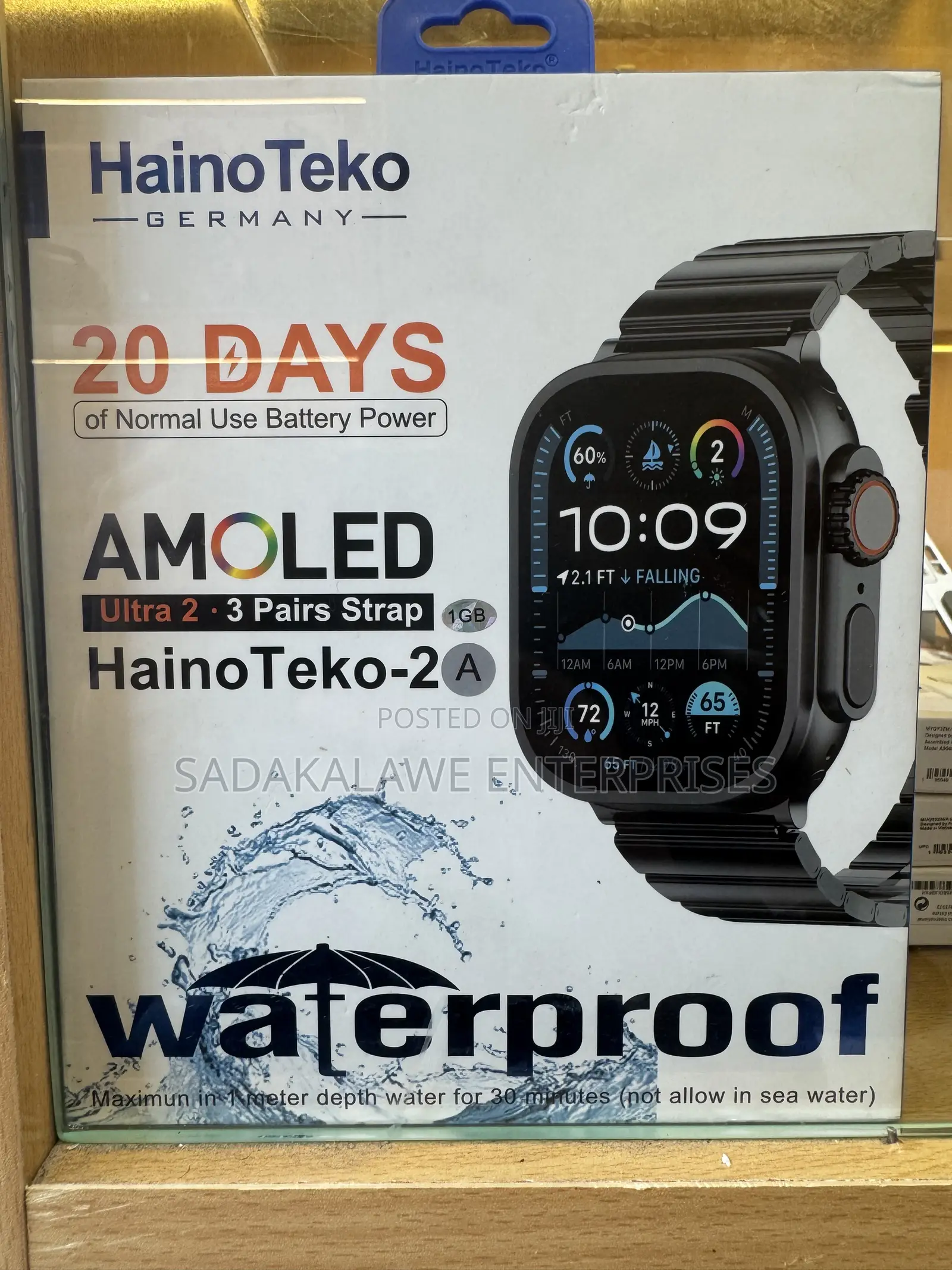 Haino Teko-2a Ultra Smartwatch – AMOLED Display