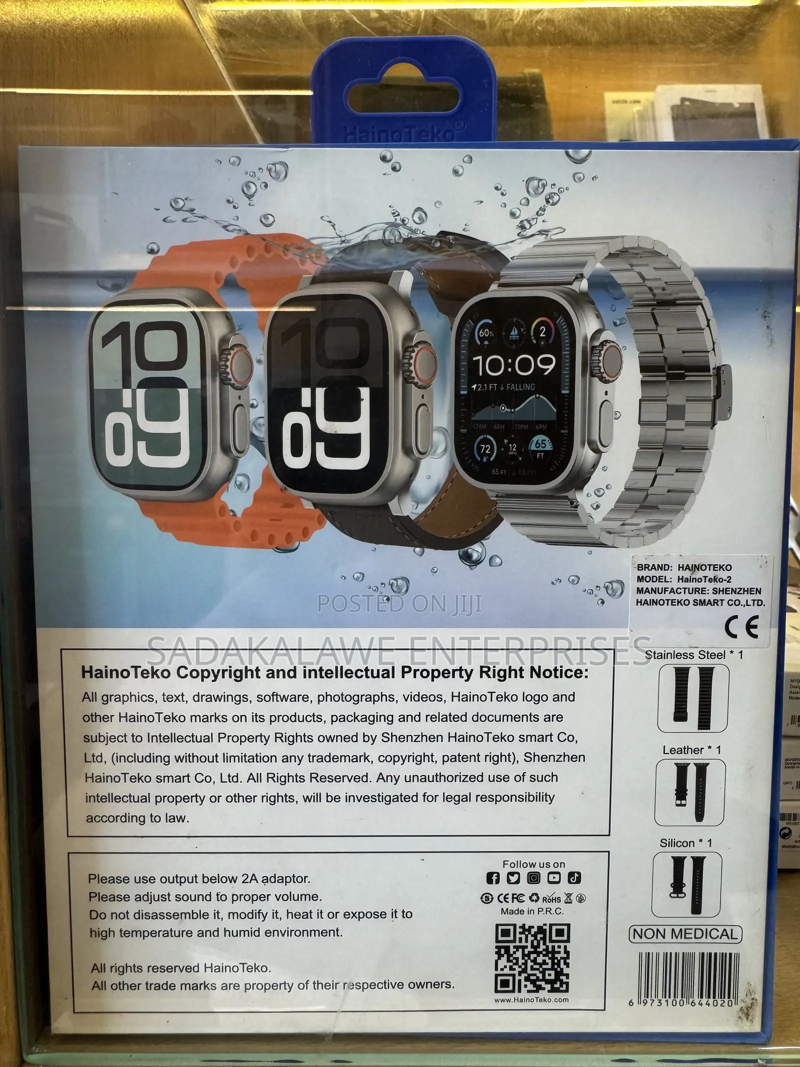 Haino Teko-2a Ultra Smartwatch – AMOLED Display