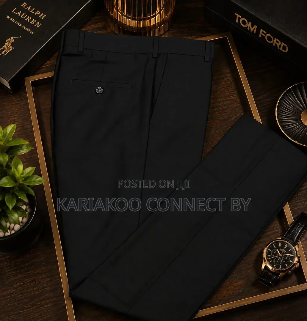 Premium WALAT Men's Cotton Chinos Dress Trousers