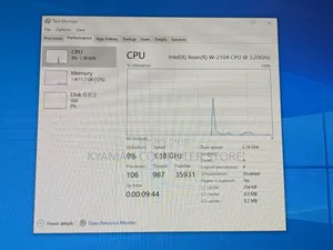Desktop Computer HP Z4 G4 1GB Intel Xeon SSD 256GB