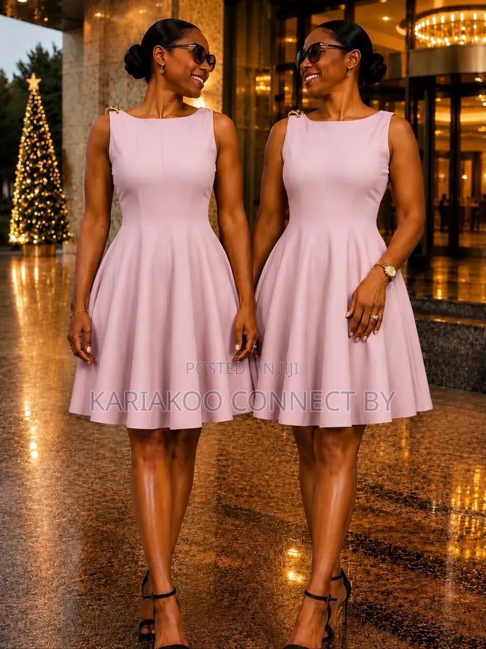 Elegant Peplum Midi Dress
