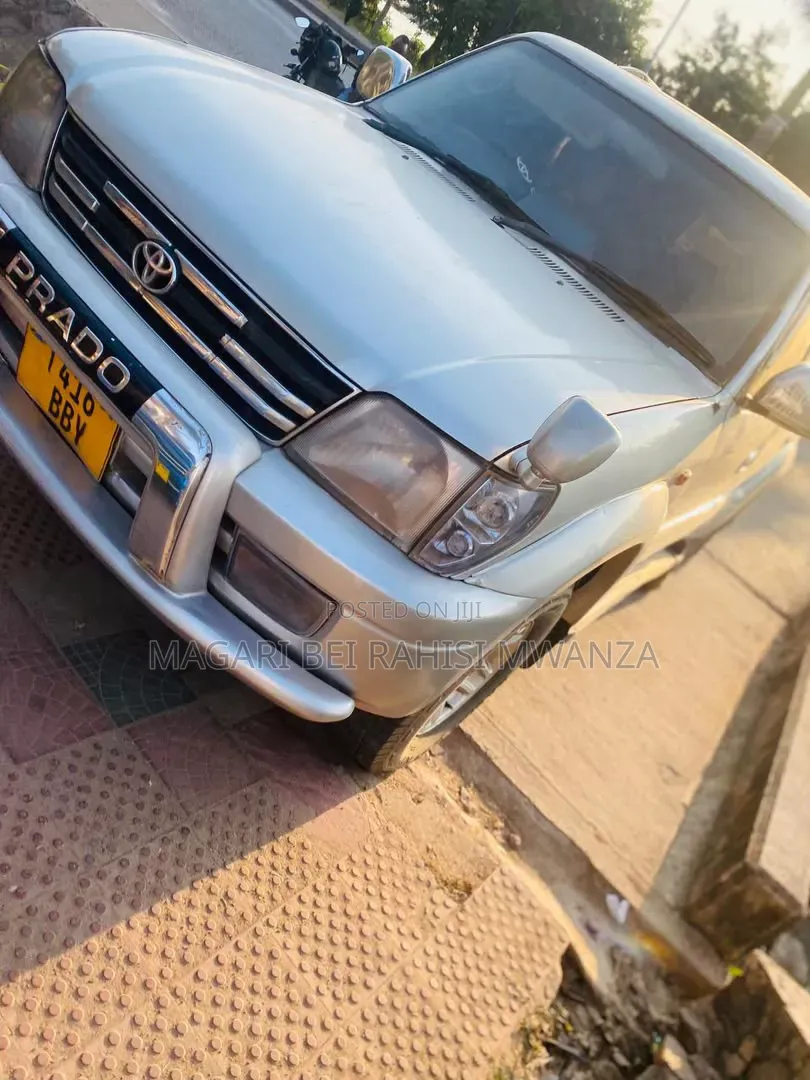 Toyota Land Cruiser Prado 1999 Silver